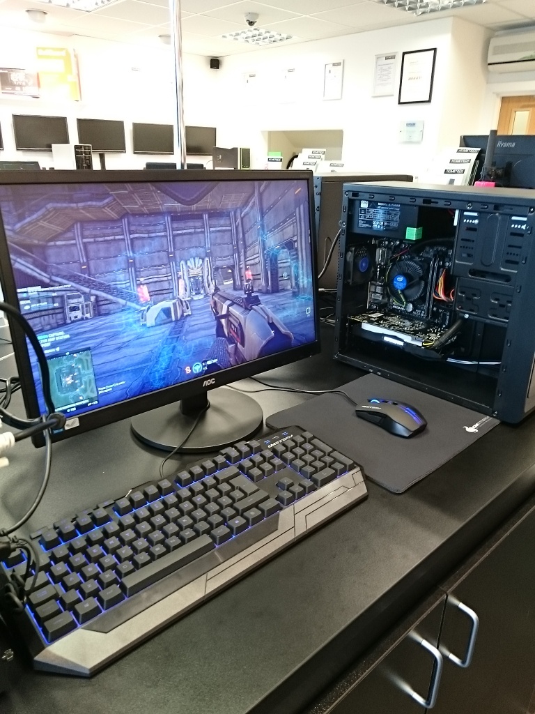 Gaming PC set up