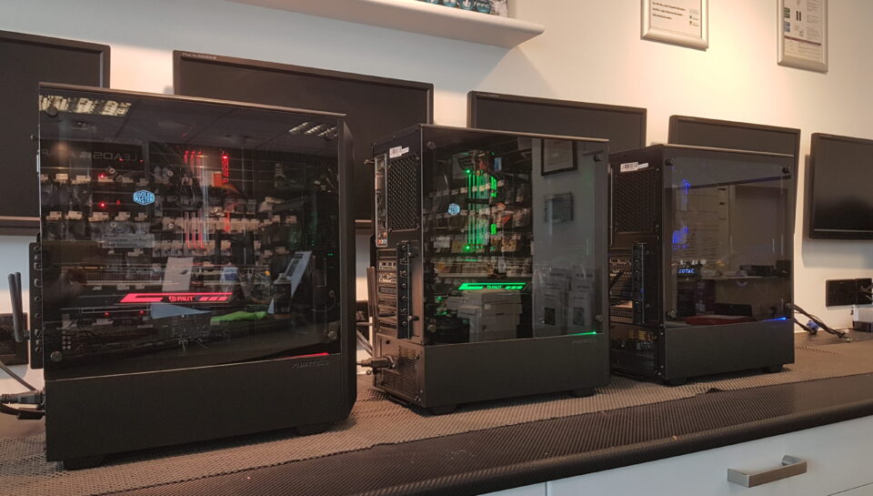 custom RGB gaming computer