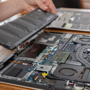 Bulged Battery In Laptop